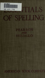 Essentials of spelling_cover