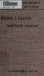 Northern English : phonetics, grammar, texts_cover