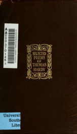 Selected poems of Thomas Hardy_cover