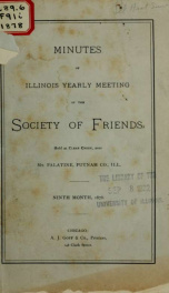 The minutes and accompanying documents 1878_cover