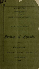 The minutes and accompanying documents 1886_cover