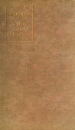 Points of view, and other poems_cover