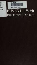 Progressive studies in English_cover