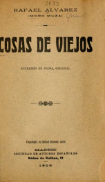 Cosas de viejos : entremés en prosa_cover