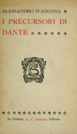 I precursori di Dante_cover