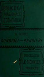 Consigli, giudizi, massime, pensieri_cover