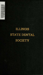 Transactions of the Illinois State Dental Society 36th 1900_cover