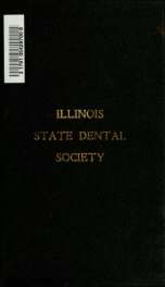 Transactions of the Illinois State Dental Society 37th 1901_cover