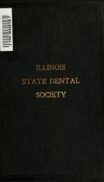 Transactions of the Illinois State Dental Society 39th 1903_cover