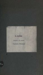 Saggio di canti popolari friulani, raccolti e coordinati_cover