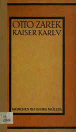 Kaiser Karl V., ein Drama_cover