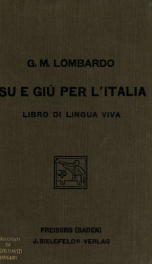 Su e giú per l'Italia, libro di lingua viva_cover