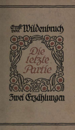 Die letzte Partie, zwei Erzählungen_cover