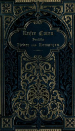 Unsere Toten, deutsche Lieder und Romanzen_cover