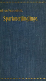 Spartanerjünglinge, eine Kadettengeschichte in Briefen_cover