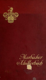 Marbacher Schillerbuch 01_cover