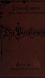 Die Piccolomini;_cover