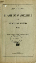 Annual report 1911_cover