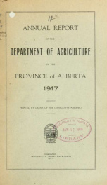 Annual report 1917_cover