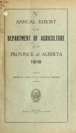 Annual report 1918_cover
