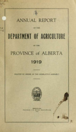 Annual report 1919_cover