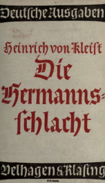 Die Hermannsschlacht, ein Drama_cover