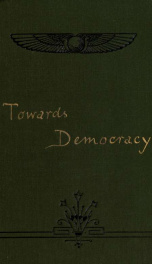 Towards democracy_cover