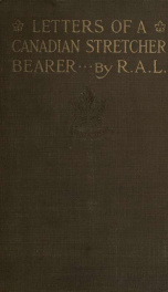Letters of a Canadian stretcher bearer_cover
