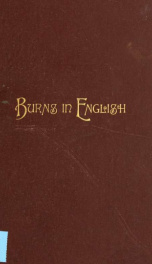 Burns in English. Select poems of Robert Burns_cover