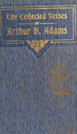 The collected verses of Arthur H. Adams_cover