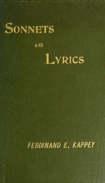 Sonnets & lyrics_cover