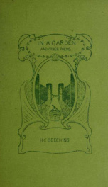 In a garden : and other poems_cover
