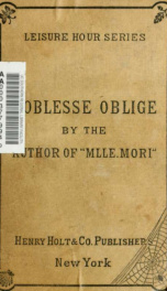 Noblesse oblige_cover