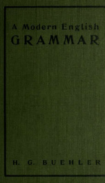 A modern English grammar_cover