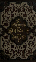 Der Roman der Stiftsdame, eine Lebensgeschichte_cover