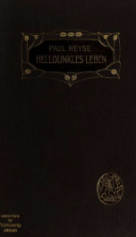 Helldunkles Leben, Novellen_cover