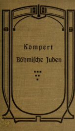 Böhmische Juden, drei Erzählungen_cover
