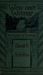Wege nach Weimar; gesammelte Monatsblätter 5_cover