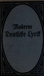 Moderne deutsche Lyrik_cover