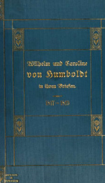 Wilhelm und Caroline von Humboldt in ihren Briefen; 6_cover