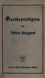 Goethepredigten;_cover