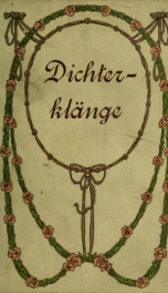 Dichterklänge, neuere deutsche Lyrik für Herz und Haus_cover