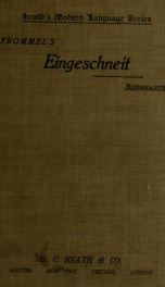 Eingeschneit, eine Studentengeschichte;_cover