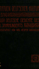 Deutsche Gedichte des 17. Jahrhunderts_cover