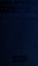 Hermann der Cherusker und die Schlacht im Teutoburger Walde;_cover