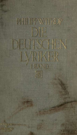 Die deutsche Lyriker von Luther bis Nietzsche 2_cover