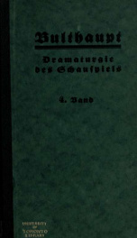 Dramaturgie des Schauspiels 4_cover