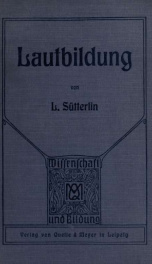 Die Lehre von der Lautbildung_cover