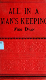 The hazard of concealing, or, All in a man's keeping_cover