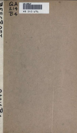 Beecroft's general method of finding all the roots, both real and imaginary of algebraical equations, without the aid of auxiliary equations of higher degrees_cover